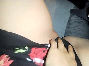 I Touch My Wet Vagina Alone In The Car