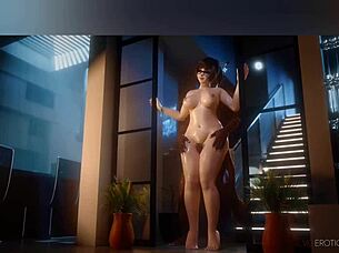 Sexy Mei Compilation of Big Tits and Blowjobs