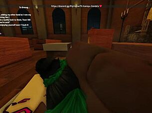 Draco experiences bizarre black sex in this wild adventure.