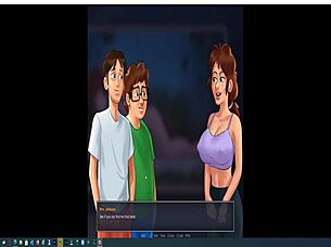 Summertimes, a casual gay encounter unfolds.