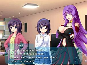 what's comforting the dragonwomen in princess x fan disc ep9?