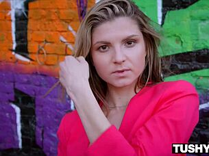 Does This Petite Blonde Hottie Love Tight Ass Filling?