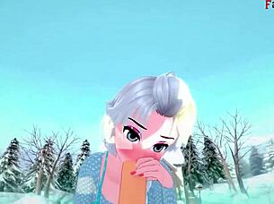 elsa sucking and having sex 1 frozen full fantasyking3 😍
