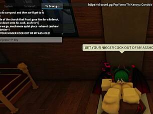 Draco experiences bizarre black sex in this wild adventure.