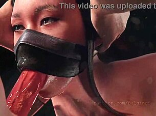 Kitana Delivers A Deadly Blowjob To Bulging Senpai In Hardcore 3D