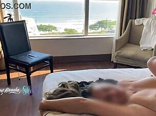 BBC Friend Fucks Milf Hard in Front of Cuckold Husband