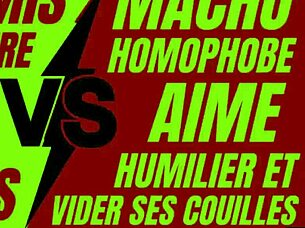 french macho dominates weak gay