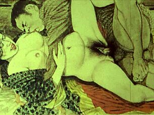 i enjoy vintage erotic drawings in anime and cartoon styles