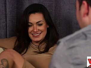 Cock Loving Lingerie Lady Gives Jerk Off Instructions In Heels