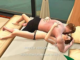 Peggy's affair 5 in 3D hentai, so naughty! 😈