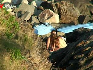 Beach Voyeur Quick Fuck