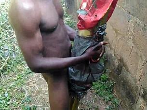 World's strongest big dick dominates slut on stage!