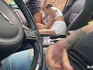 dogging with girlfriend and hung stranger in anime