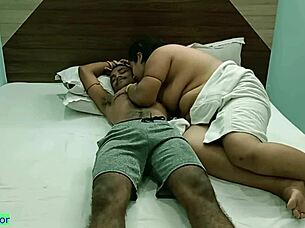 this indian bhabhi is getting full satisfaction sex in the morning