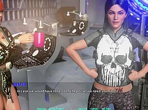 I love bending over this babe with big tits.