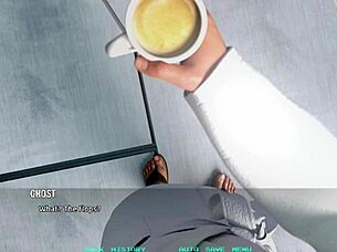 I love bending over this babe with big tits.