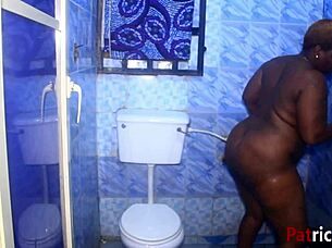 BBW Patricia's Oiled Shower Quickie