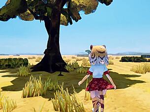 Bengaru tora in kemono friends anime getting fucked in detailed scenes