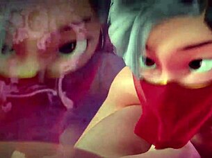 Anime Heroes Engage In Intense Hentai Adventures