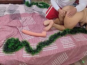 i sucked my stepmom's pussy and ass for christmas