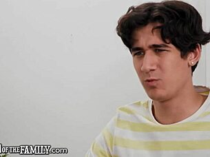 Out Of The Family - Busty Rebel Stepsister Convinces Her Stepbrother To Fuck Her While She Crashes His Bed