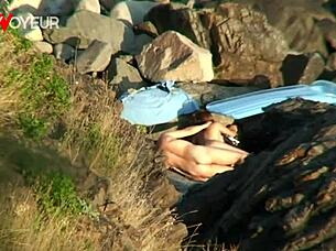 Beach Voyeur Quick Fuck