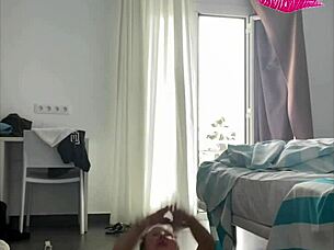 Classy Slut's Intense Holiday Workout Pleasure