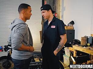 I watched hung repairman jayden marcos giving aj sloan a special service