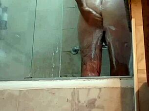 Naked in the gay sauna scene