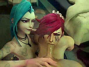 Anime Heroes Engage In Intense Hentai Adventures