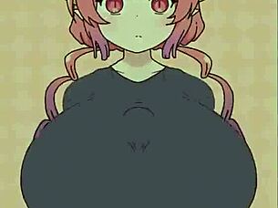 ilulu beatbanger in hentai game with big tits and cock