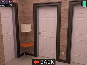 Milfy City Gameplay: Bound Slave with Big Tits in Rough Sex