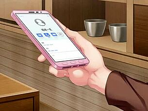 Ex-Classmate Watches Trophy Wife Masturbate In Anime