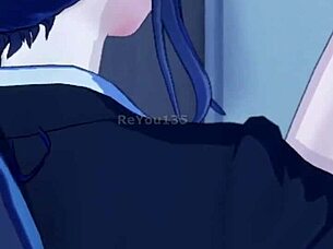 oc new employee in 3d hentai game with big tits