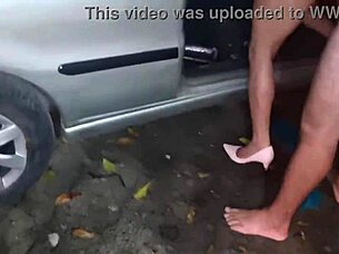 Can You Handle This Wild Orgy In The Public Parking Lot With Latina Pornstars?