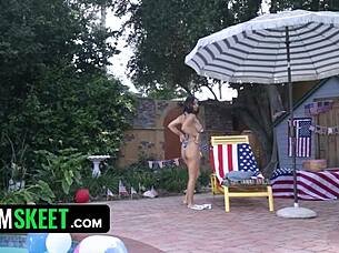 these big tits get ridden in cowgirl position