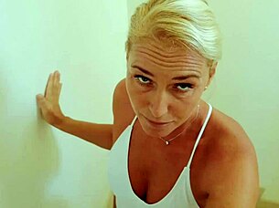 Hot Milf Neighbor Rides Virgin Cock In Cowgirl Pov