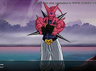 what happens in dragon ball divine adventure part 30 with big tits and monsters?