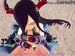 Friedrich Der Grosse Engages In Sucking And Sex In Azur Lane Fantasy