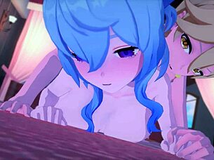 Break Ganyu in Genshin Impact with Intense Hentai Action and Monster Cock Scenes