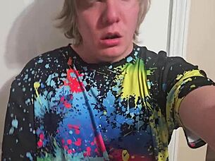 a gay couple shares bareback fucking and sucking in their passionate encounter