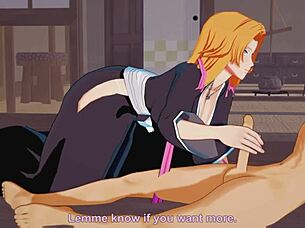 Rangiku Matsumoto Fucks With Huge Tits!