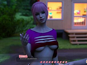 ep11 ladies touch my boner while helping the hotties in game