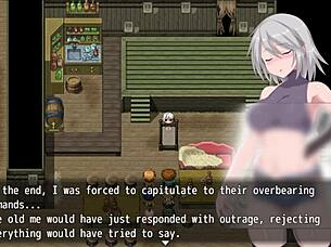 Grace preskúmava labyrintové mesto v hentai hre časť 4