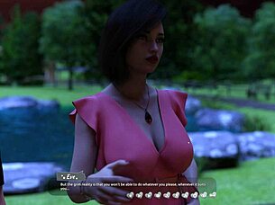 ep11 ladies touch my boner while helping the hotties in game