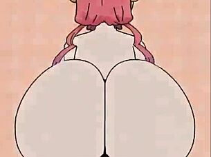 ilulu beatbanger in hentai game with big tits and cock