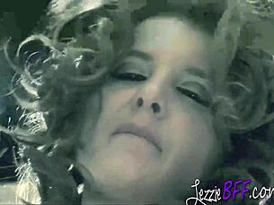 two naughty fairy lesbians masturbate and lick each other's pussies with toys.