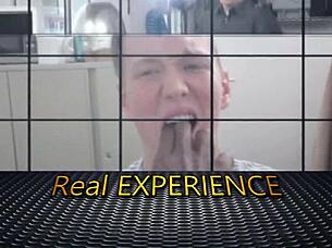 Rough bareback sex with horny agent!