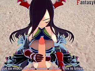 Friedrich Der Grosse Engages In Sucking And Sex In Azur Lane Fantasy