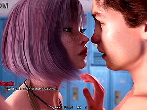 Watching My Curvy Teacher's Big Ass in Class 3D Hentai